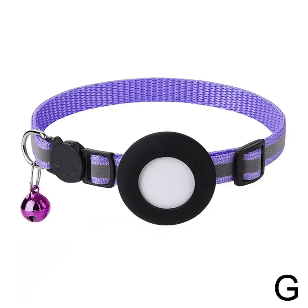 For Airtag Reflective Collar for Cats