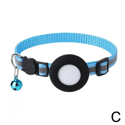 For Airtag Reflective Collar for Cats